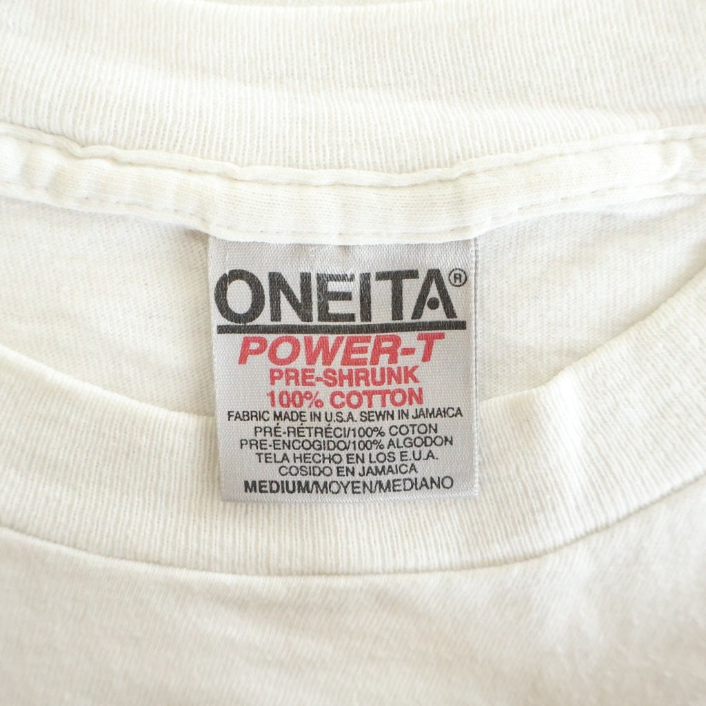 VINTAGE(ヴィンテージ) 90S VINTAGE APPLE COMPANY TEE ONEITA ヴィンテージ アップル 両面プリント 企業Tシャツ 半袖クルーネックカットソー ホワイト