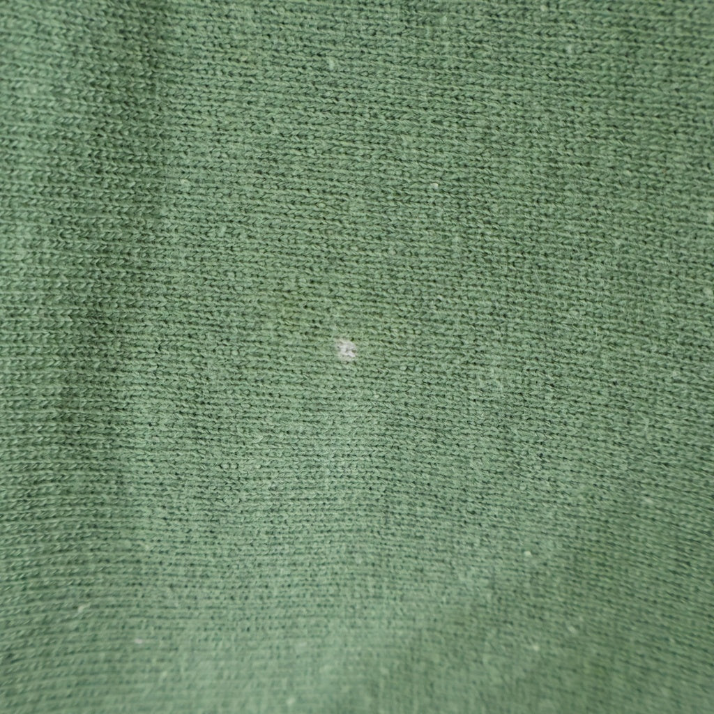 CHAMPION(チャンピオン) 90S VINTAGE REVERSE WEAVE SWEATSHIRT ヴィンテージ リバースウィーブ 刺繍タグ USA製 目あり エルボーパッチ付 クルーネックスウェットトレーナー グリーン/ネイビー