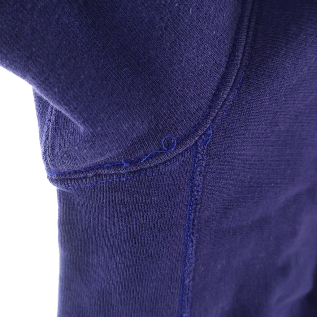 CHAMPION(チャンピオン) 70S VINTAGE REVERSE WEAVE SWEATSHIRT ヴィンテージ リバースウィーブ 単色タグ USA製 三段プリント 目無し クルーネックスウェットトレーナー パープル