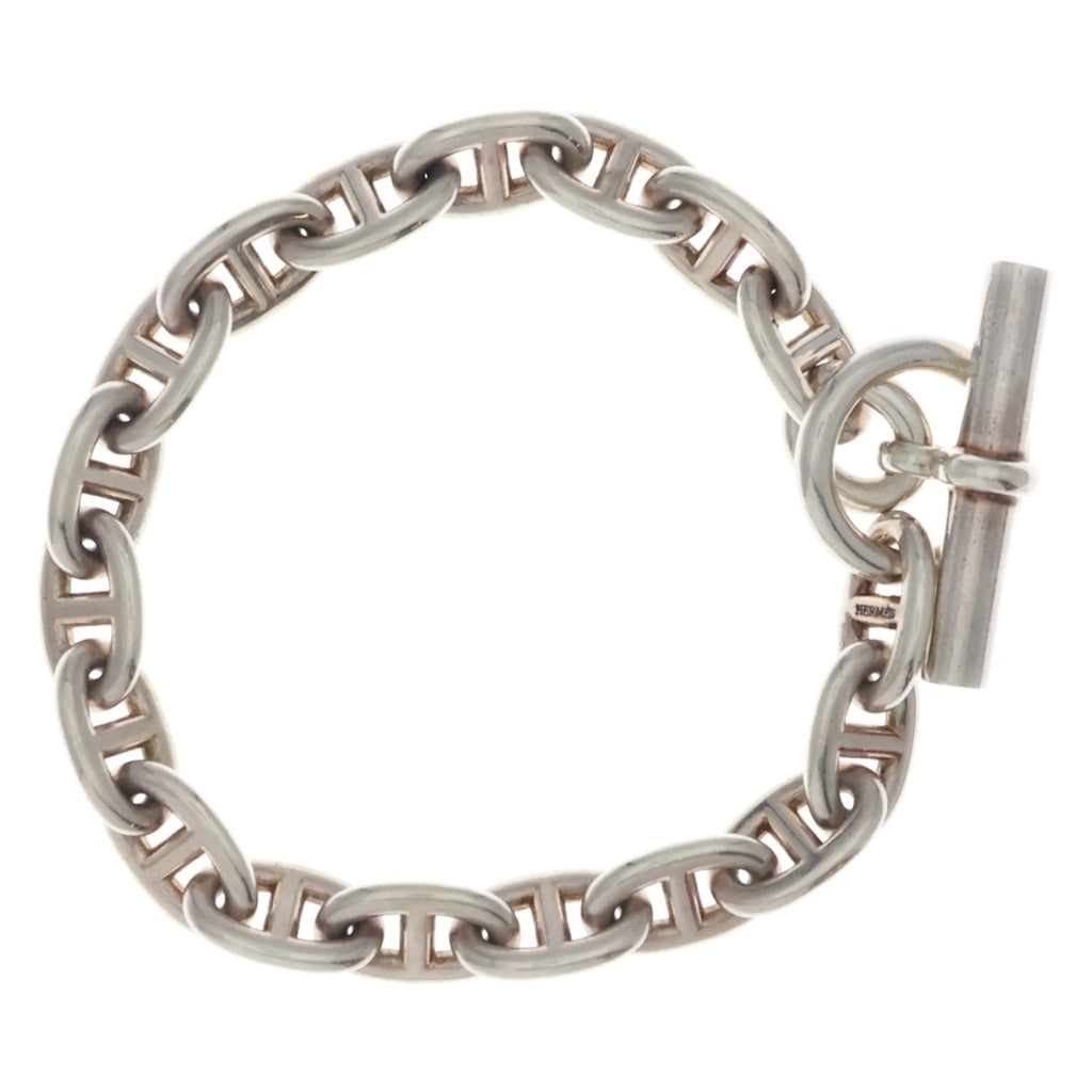 HERMES(エルメス) Chaine d'Ancre MM シェーヌダンクル チェーンブレスレット シルバー 18LINK