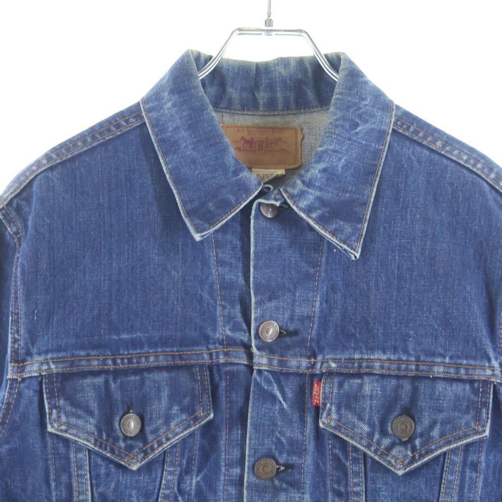Levi's(リーバイス) 70S VINTAGE 70505-0217 4th フォース BIG E ボタン裏525 ヴィンテージ デニムトラッカージャケット インディゴ
