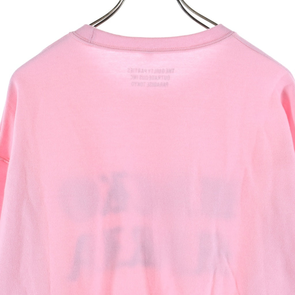 WACKO MARIA(ワコマリア) 22AW CREW NECK SWEAT SHIRT TYPE-1 フロントロゴ クルーネックスウェットトレーナー ピンク 22FW-WMC-SS01