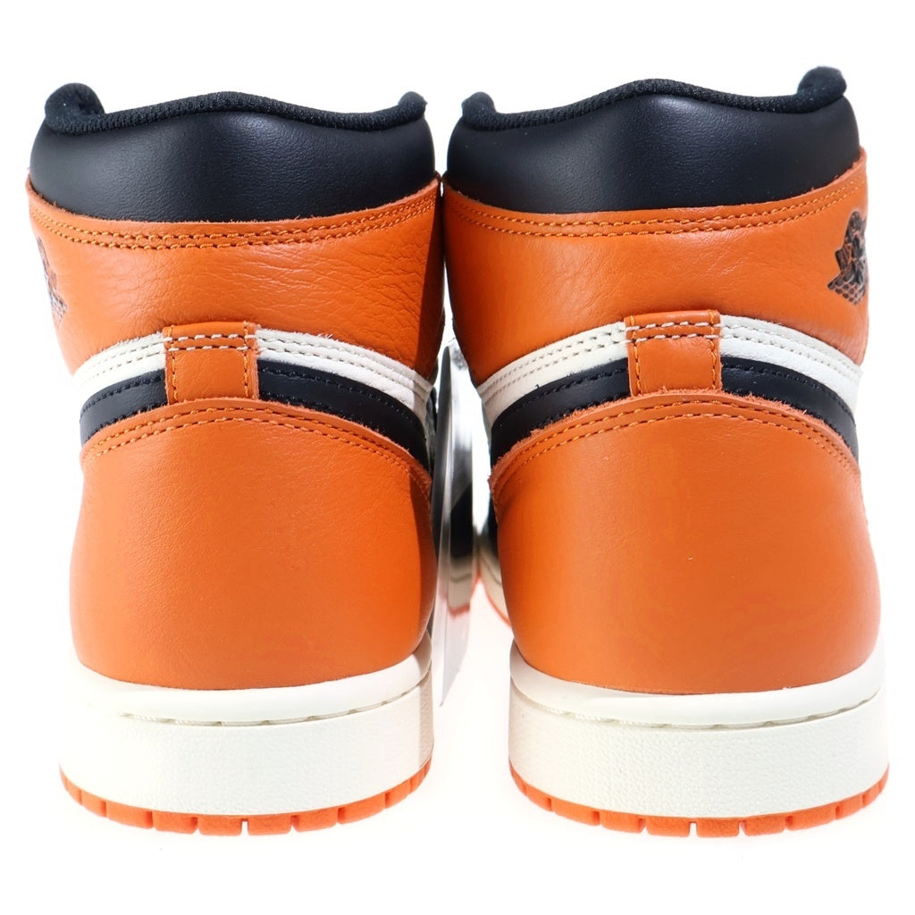 NIKE(ナイキ) AIR JORDAN 1 RETRO HIGH OG SHATTERED BACKBOARD エアジョーダン ハイカットスニーカー US8.5/26.5cm DZ5485-008