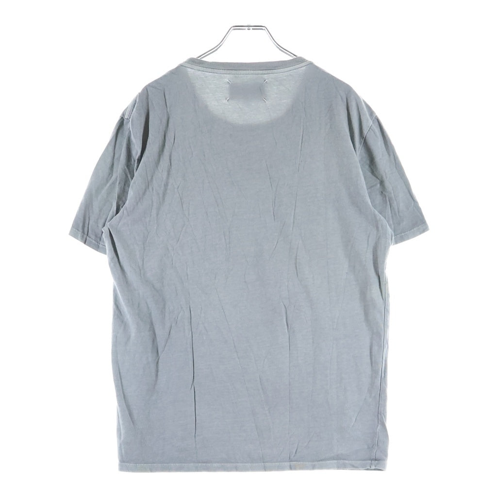 Maison Margiela(メゾンマルジェラ) 14SS トロンプルイユ フォトプリント クルーネック半袖Tシャツ カットソー グレー S50GC0351