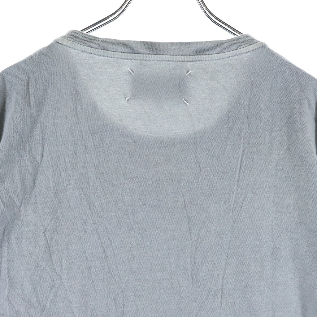 Maison Margiela(メゾンマルジェラ) 14SS トロンプルイユ フォトプリント クルーネック半袖Tシャツ カットソー グレー S50GC0351