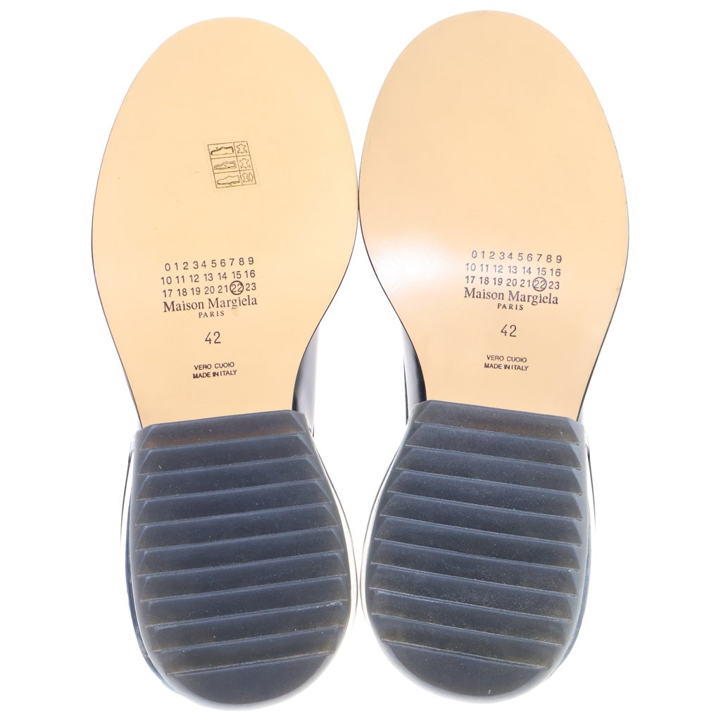 Maison Margiela(メゾンマルジェラ) 20SS エアバックヒール レザー ダービーシューズ ブラック S57WQ0103
