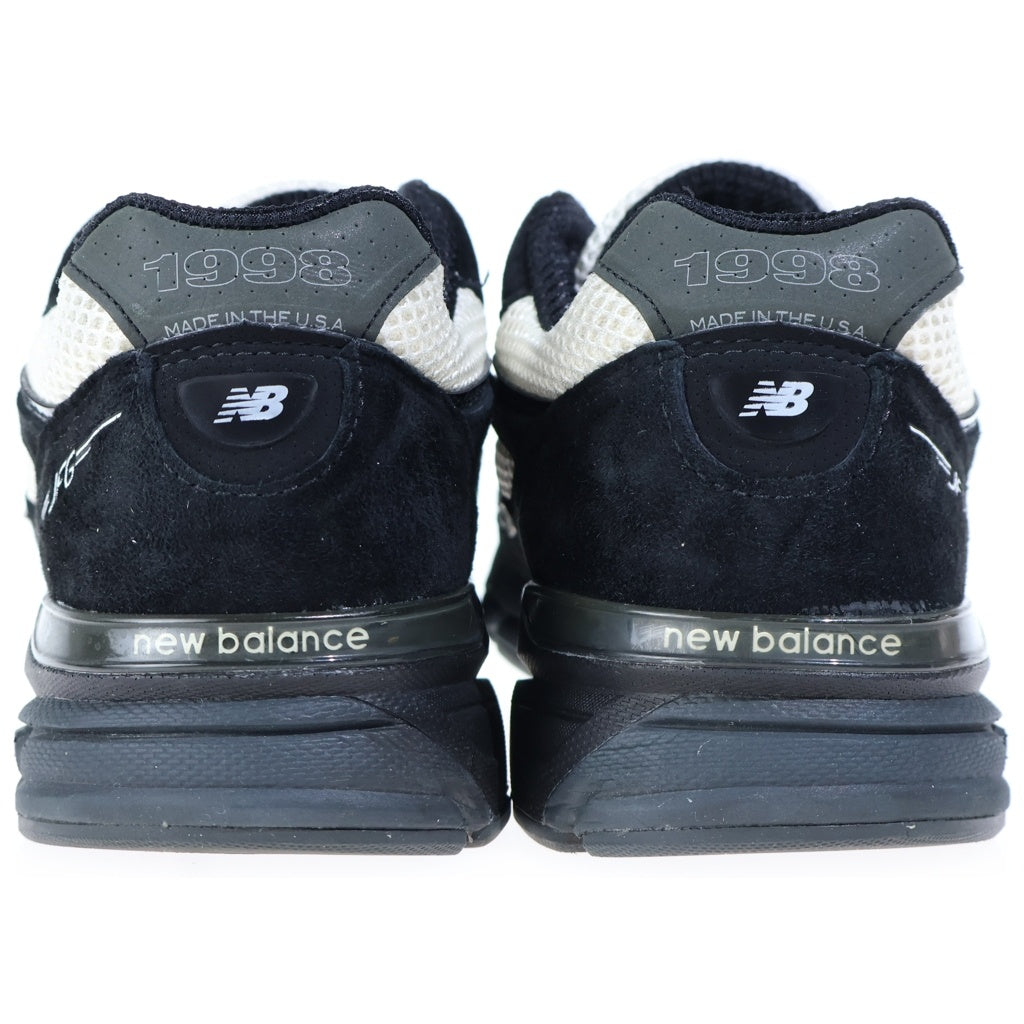 New Balance(ニューバランス) ×JOE FRESHGOODS OUTRO ジョーフレッシュグッズ アウトロ ローカットスニーカー ブラック/ホワイト US8.5/26.5cm U990JS4