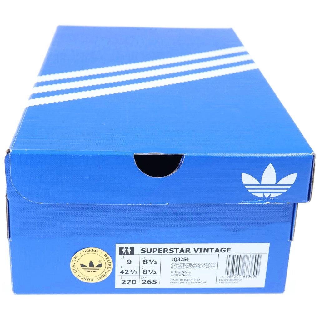 adidas(アディダス) SUPERSTAR VINTAGE CORE スーパースター ヴィンテージ コア ローカットスニーカー ホワイト US9/27cm JQ3254