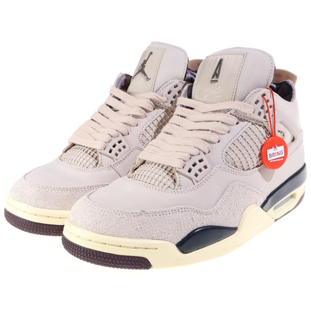 NIKE(ナイキ) ×A MA MANIERE WMNS AIR JORDAN RETRO OG SP アママニエール エアジョーダン 4 レトロ ハイカットスニーカー パープル US10/27cm FZ4810-200