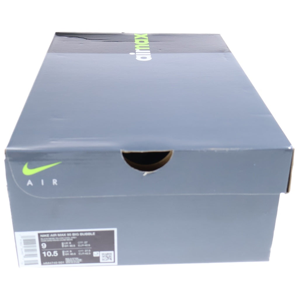 NIKE(ナイキ) AIR MAX 95 OG BIG BUBBLE エアマックス ビッグバブル ローカットスニーカー ホワイト/グレー US9/27cm HM4740-001