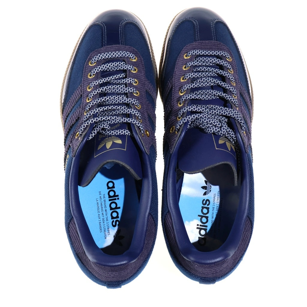 adidas(アディダス) ×ALWAYTH SAMBA OG オルウェイズ サンバ ローカットスニーカー ネイビー/パープル US9/27cm IH5186