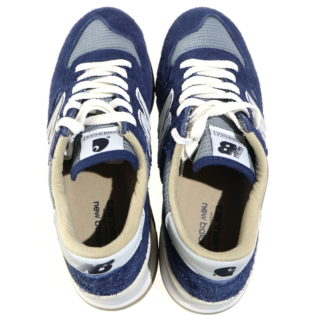 New Balance(ニューバランス) ×CARHARTT M990CH1 カーハート ローカットスニーカー ネイビー US8.5/26.5cm