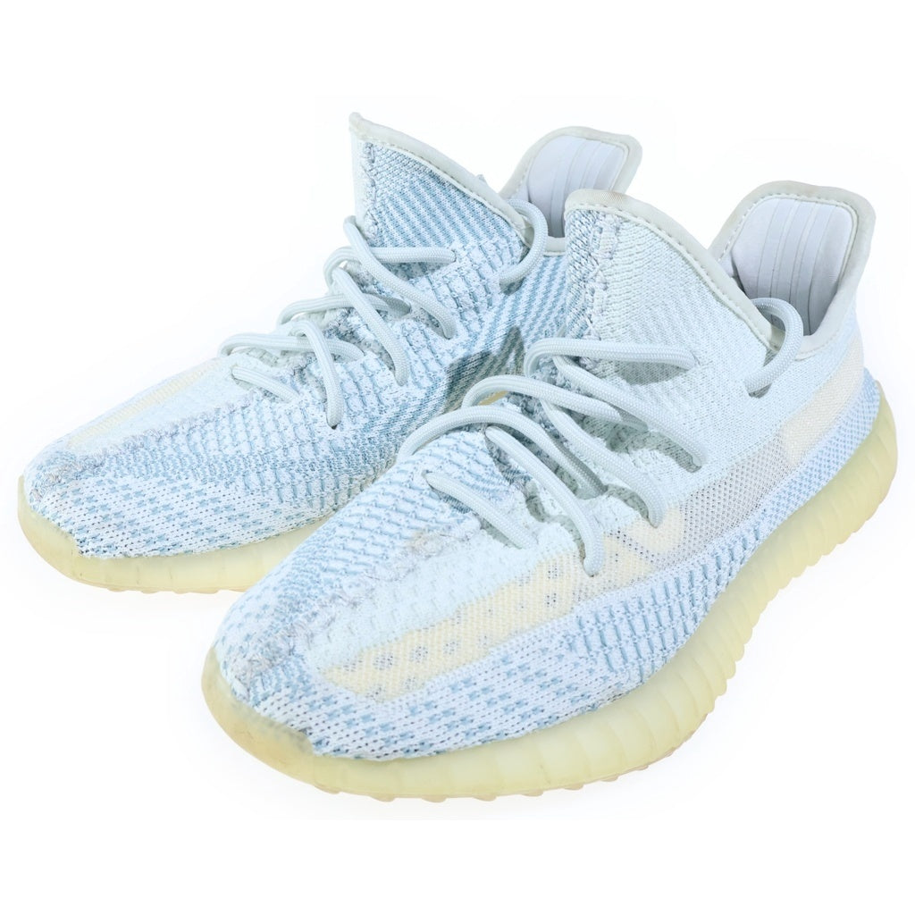 adidas(アディダス) YEEZY BOOST 350 V2 CLOUD WHITE イージーブースト クラウドホワイト ローカットスニーカー ブルー US8/26cm FW3043