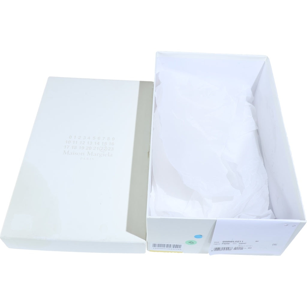 Maison Margiela(メゾンマルジェラ) バックストラップ スウェードレザー パンプス レディース レッド S58WL0211
