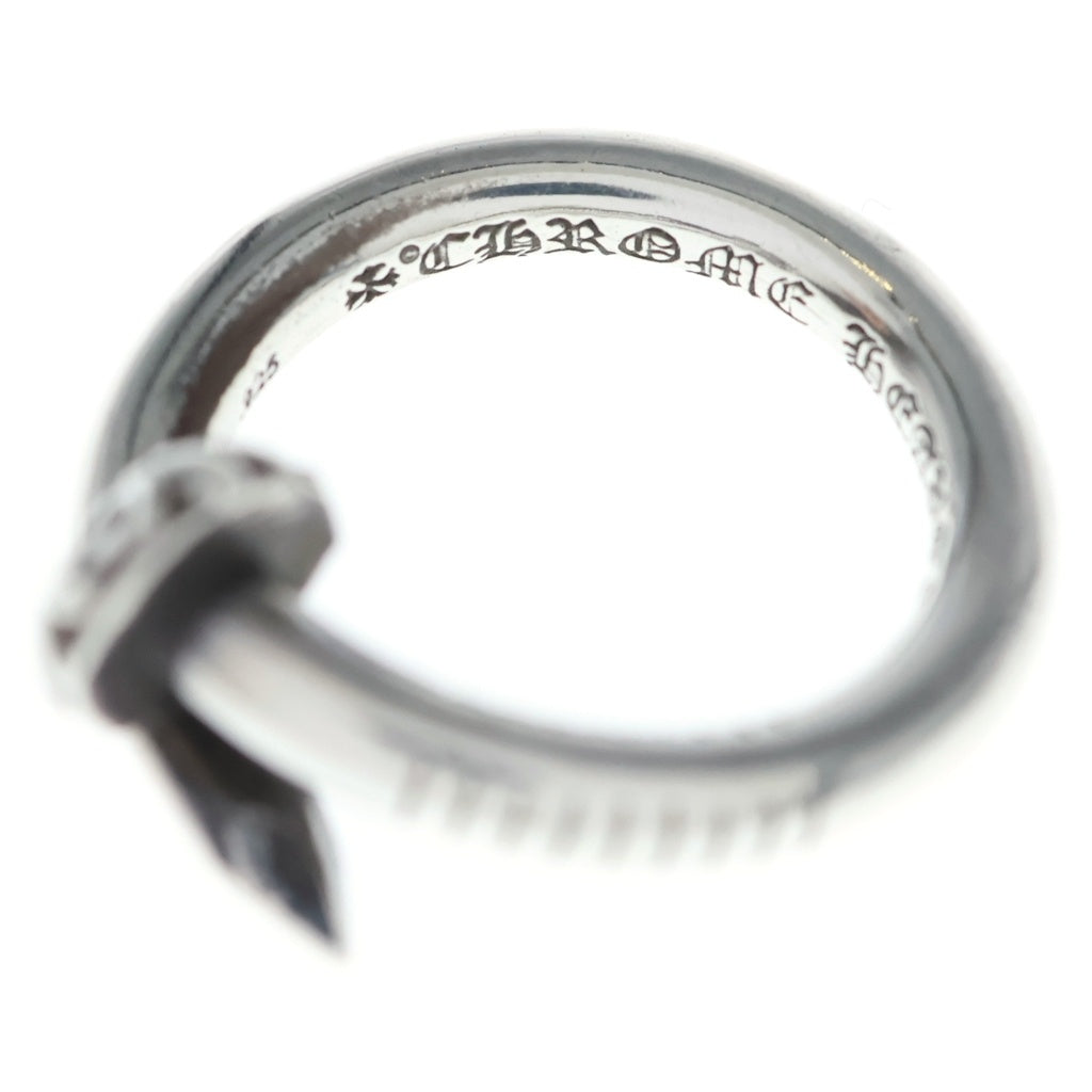 CHROME HEARTS(クロムハーツ) NAIL CRSBALL ネイル クロスボール リング シルバー BCA349
