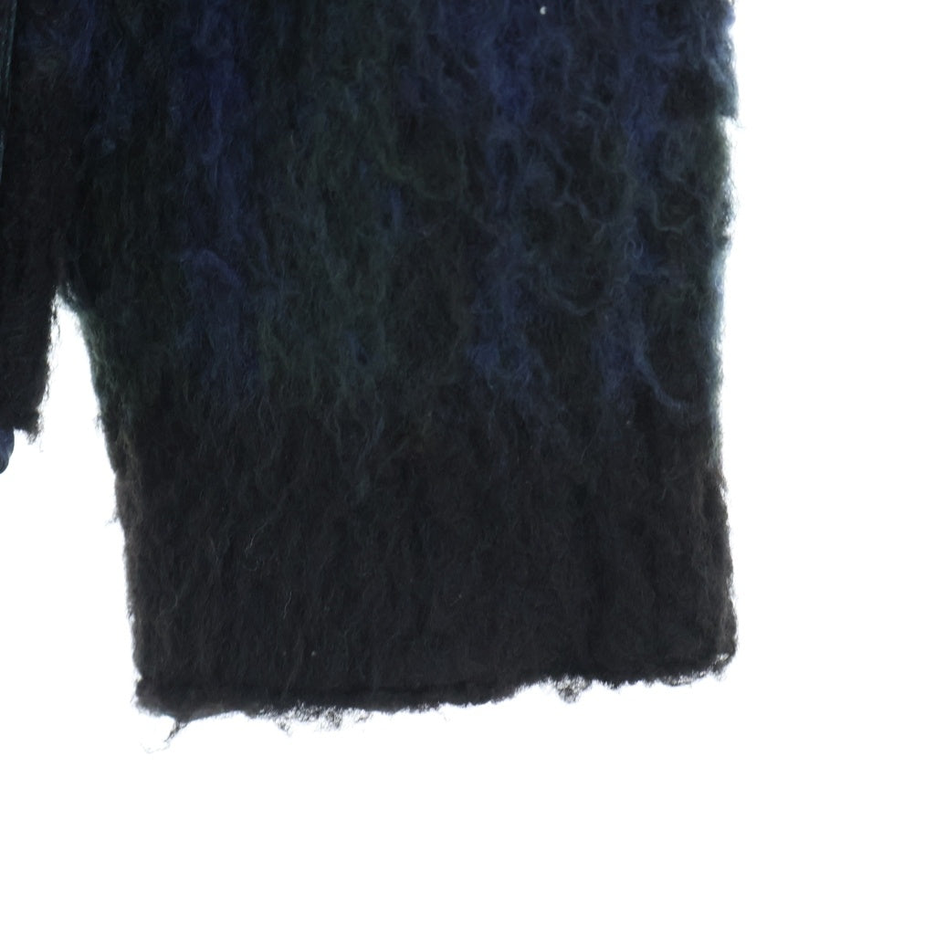 Sacai(サカイ) 24AW Plaid Knit Cardigan プレイド チェック ニットカーディガン グリーン 24-03448M