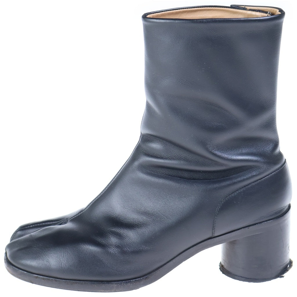 Maison Margiela(メゾンマルジェラ) TABI ANKLE BOOTS 足袋 レザーアンクルブーツ ブラック S57WU0132