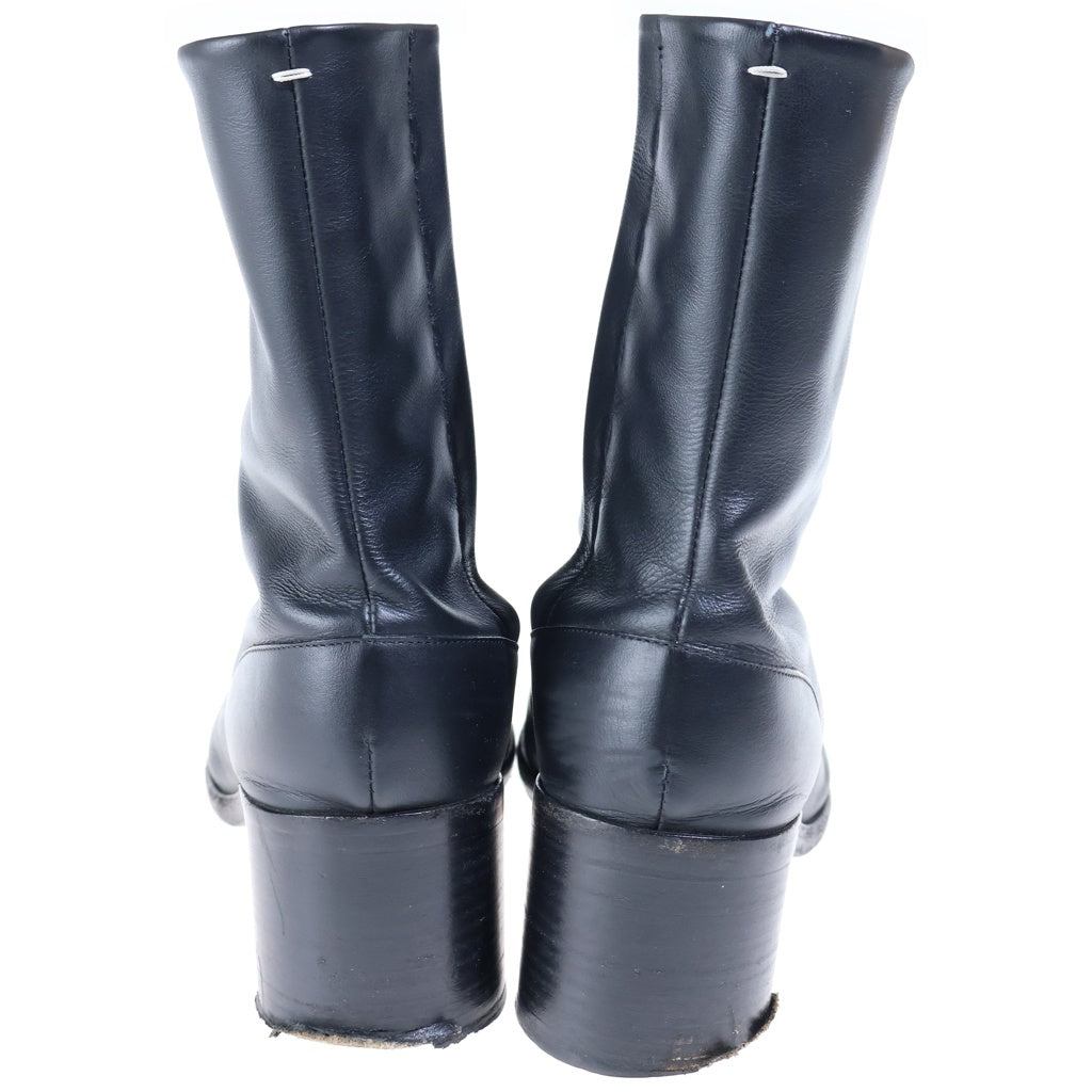 Maison Margiela(メゾンマルジェラ) TABI ANKLE BOOTS 足袋 レザーアンクルブーツ ブラック S57WU0132