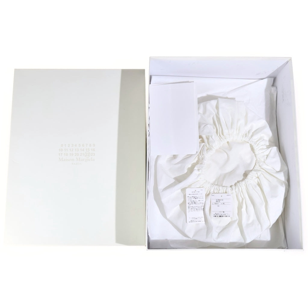 Maison Margiela(メゾンマルジェラ) TABI ANKLE BOOTS 足袋 レザーアンクルブーツ ブラック S57WU0132
