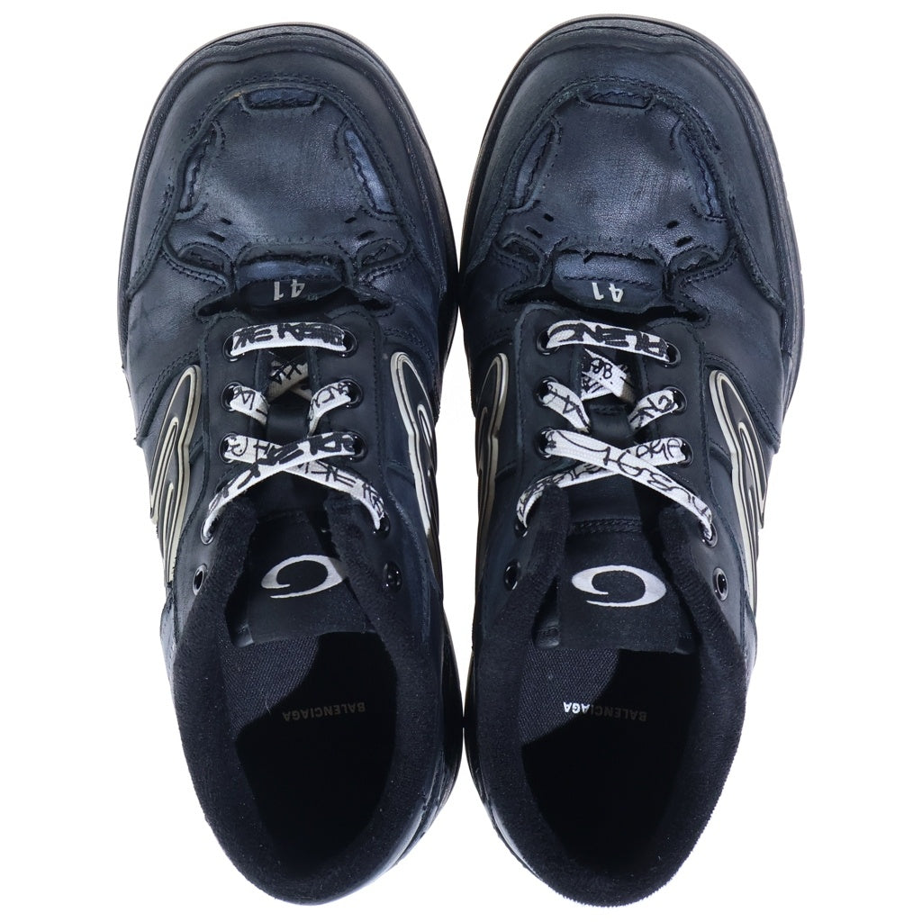 BALENCIAGA(バレンシアガ) Hamptons Worn-out ハンプトンズ ウォーンアウト ローカットスニーカー ブラック 841765