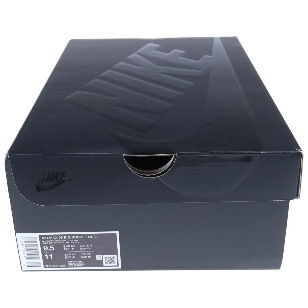NIKE(ナイキ) AIR MAX 95 BIG BUBBLE QS 2 エアマックス ビッグバブル ローカットスニーカー ブルー US9.5/27.5cm IR1944-400