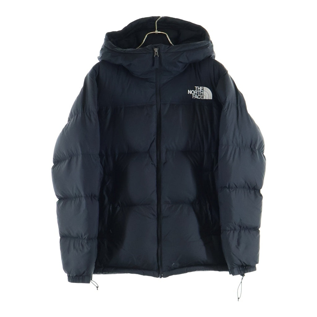 THE NORTH FACE(ザノースフェイス) NUPTSE HOODIE ヌプシ ジップアップ フーデッド ナイロンダウンジャケット ブラック ND92041R
