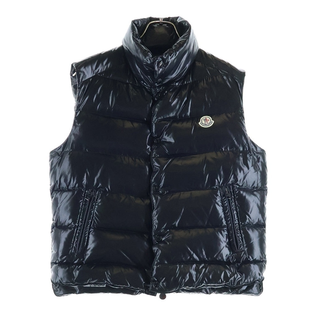 MONCLER(モンクレール) TIB GILET ロゴワッペン ダウンベスト ブラック 420914335005 68950