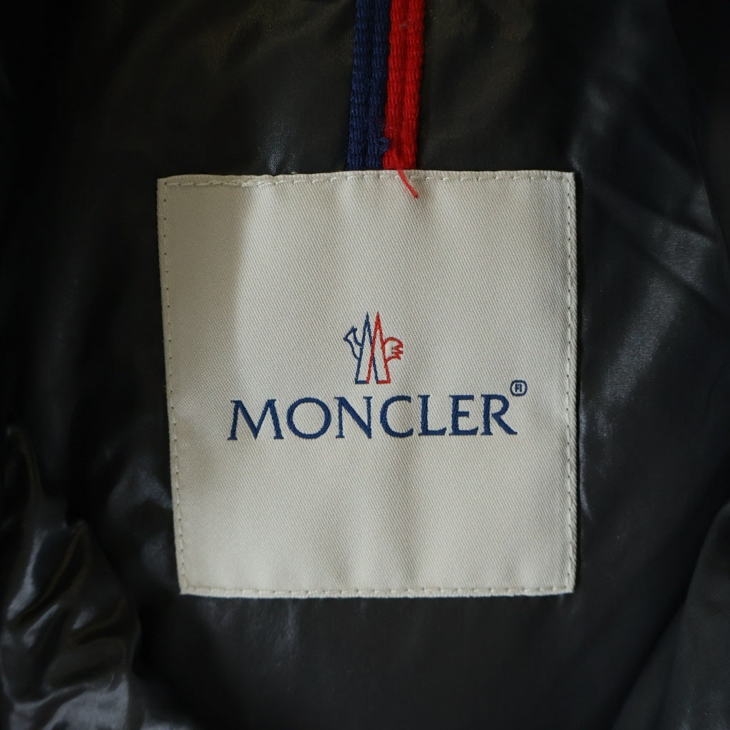 MONCLER(モンクレール) TIB GILET ロゴワッペン ダウンベスト ブラック 420914335005 68950