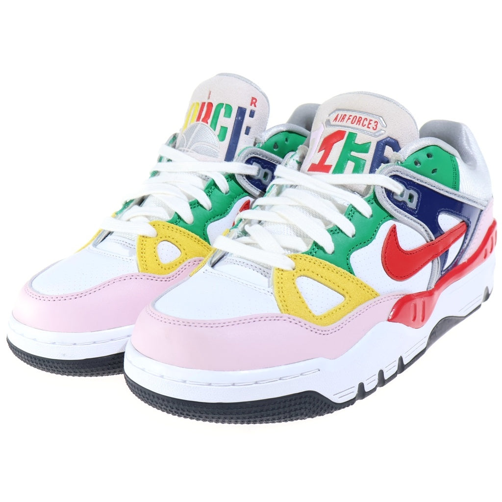 NIKE(ナイキ) ×NIGO AIR FORCE 3 ニゴー エアフォース ローカットスニーカー マルチカラー US9/27cm FQ7012-100