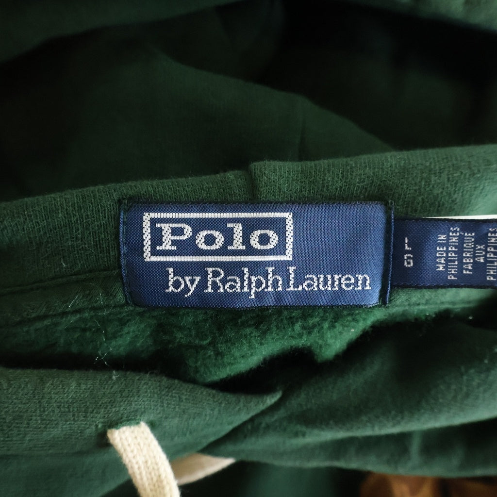 POLO RALPH LAUREN(ポロラルフローレン) 5 HORSE MAN SWEAT HOODIE 5ホースマンプリント プルオーバーフーデッドパーカー グリーン 710880821001