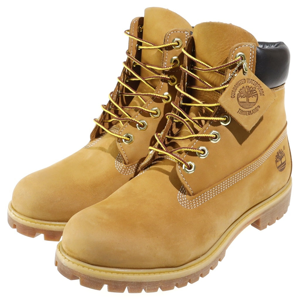 Timberland(ティンバーランド) 6 INCH PREMIUM WATERPROOF BOOT 6インチ プレミアム ウォータープルーフ ブーツ ブラウン US9.5/27.5cm 110061
