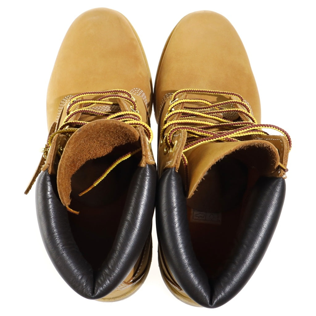 Timberland(ティンバーランド) 6 INCH PREMIUM WATERPROOF BOOT 6インチ プレミアム ウォータープルーフ ブーツ ブラウン US9.5/27.5cm 110061