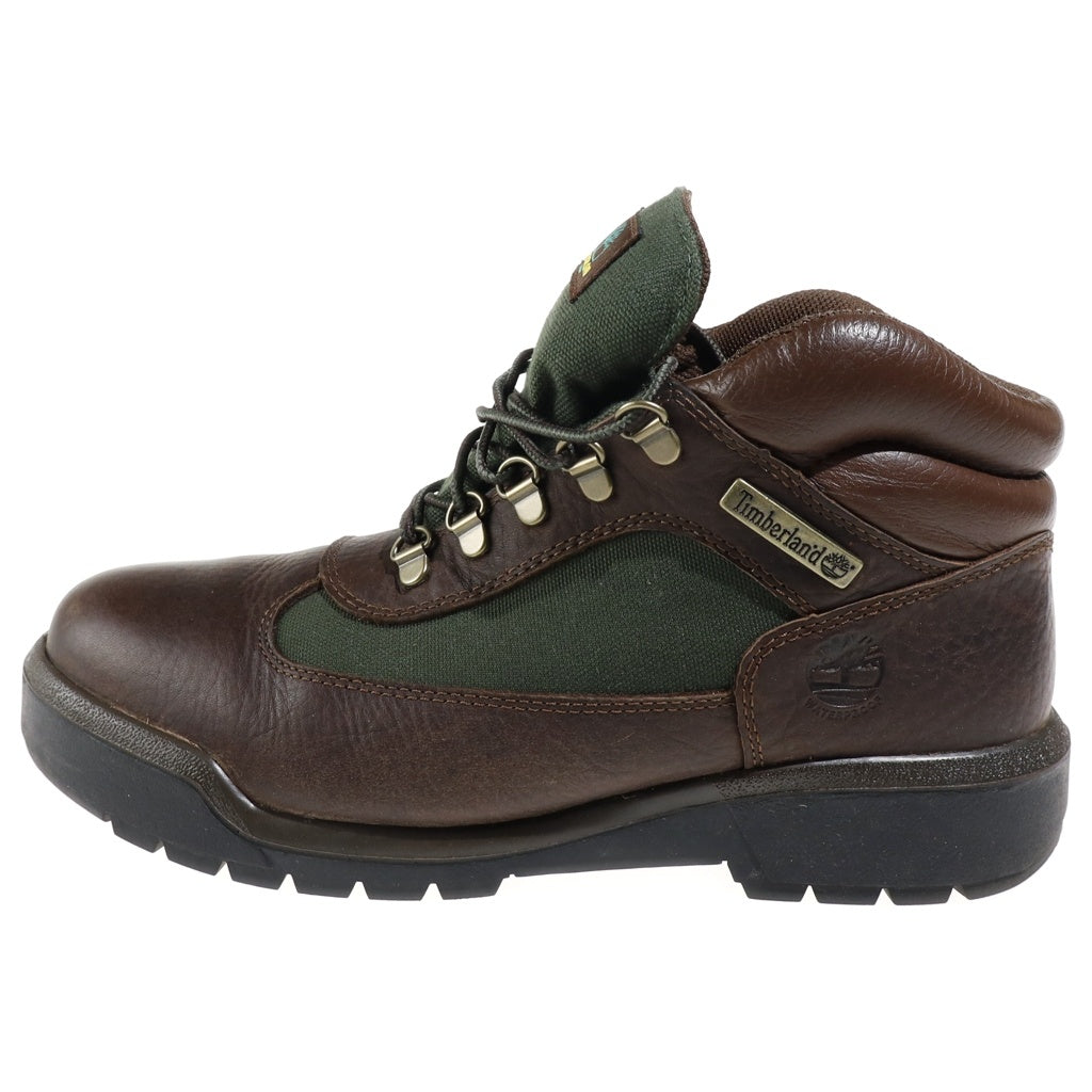 Timberland(ティンバーランド) ×BEAMS ビームス別注 レースアップ フィールドブーツ ブラウン/グリーン US9/27cm 0A64NY