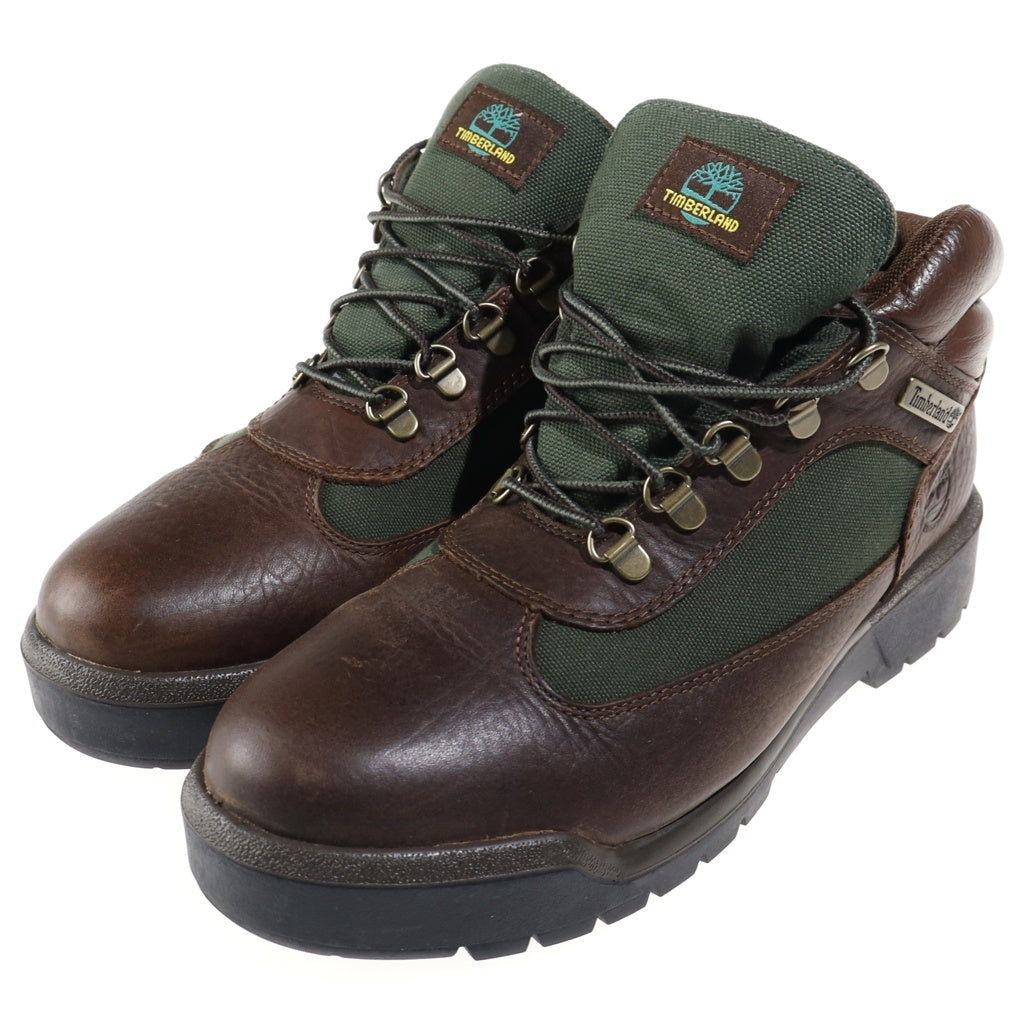 Timberland(ティンバーランド) ×BEAMS ビームス別注 レースアップ フィールドブーツ ブラウン/グリーン US9/27cm 0A64NY