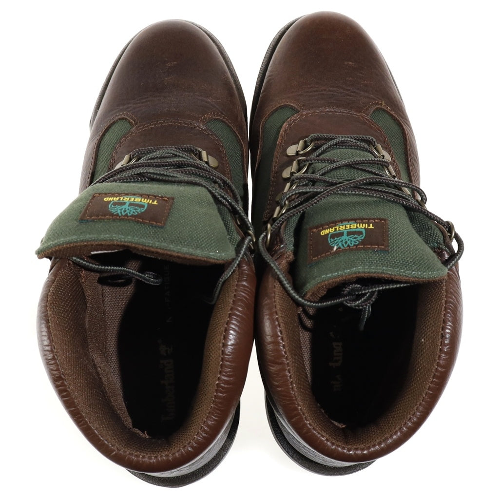 Timberland(ティンバーランド) ×BEAMS ビームス別注 レースアップ フィールドブーツ ブラウン/グリーン US9/27cm 0A64NY