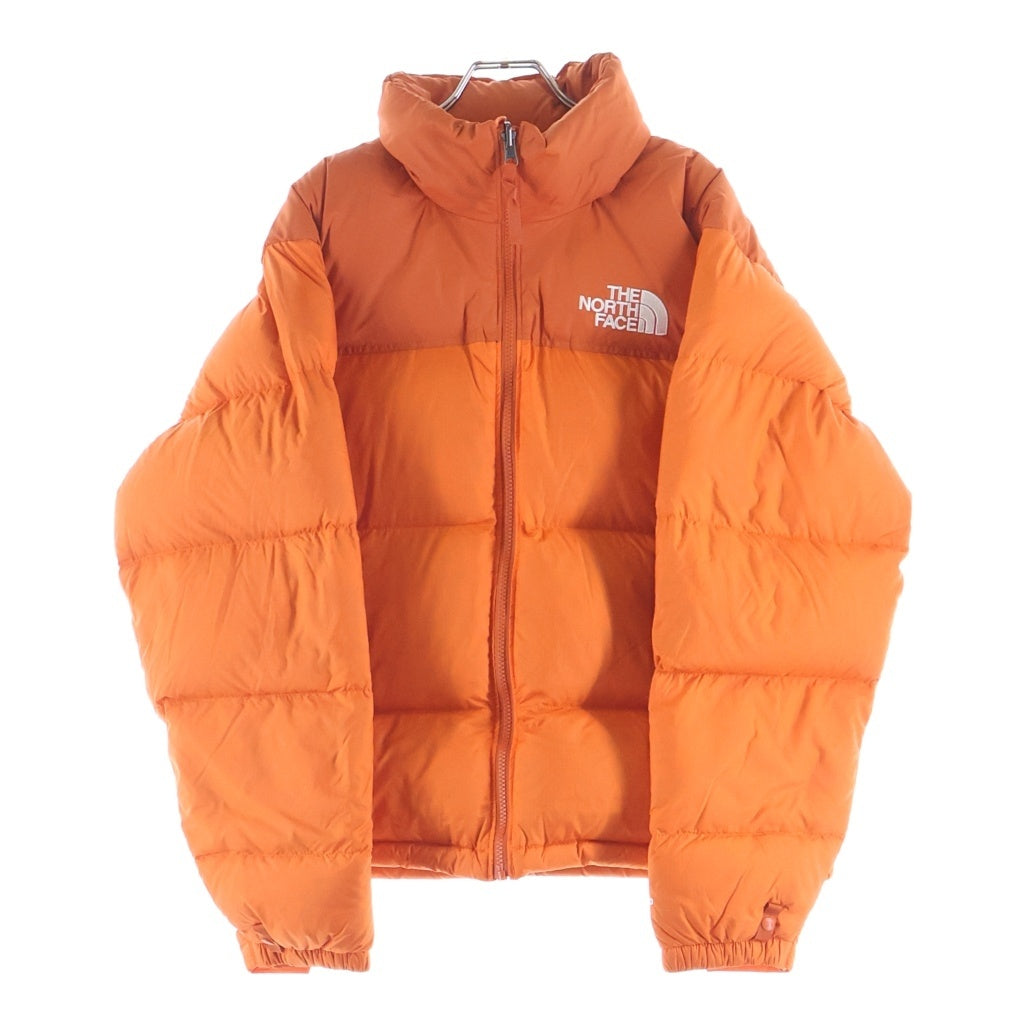 THE NORTH FACE(ザノースフェイス) 1996 RETRO NUPTSE JACKET レトロ ヌプシ フーデッドナイロンダウンジャケット オレンジ NF0A3C8D