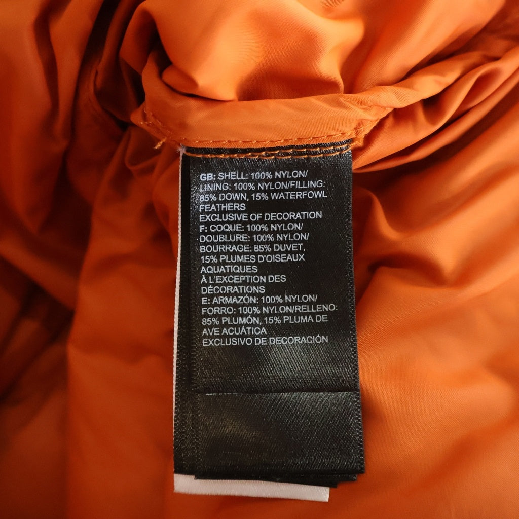 THE NORTH FACE(ザノースフェイス) 1996 RETRO NUPTSE JACKET レトロ ヌプシ フーデッドナイロンダウンジャケット オレンジ NF0A3C8D
