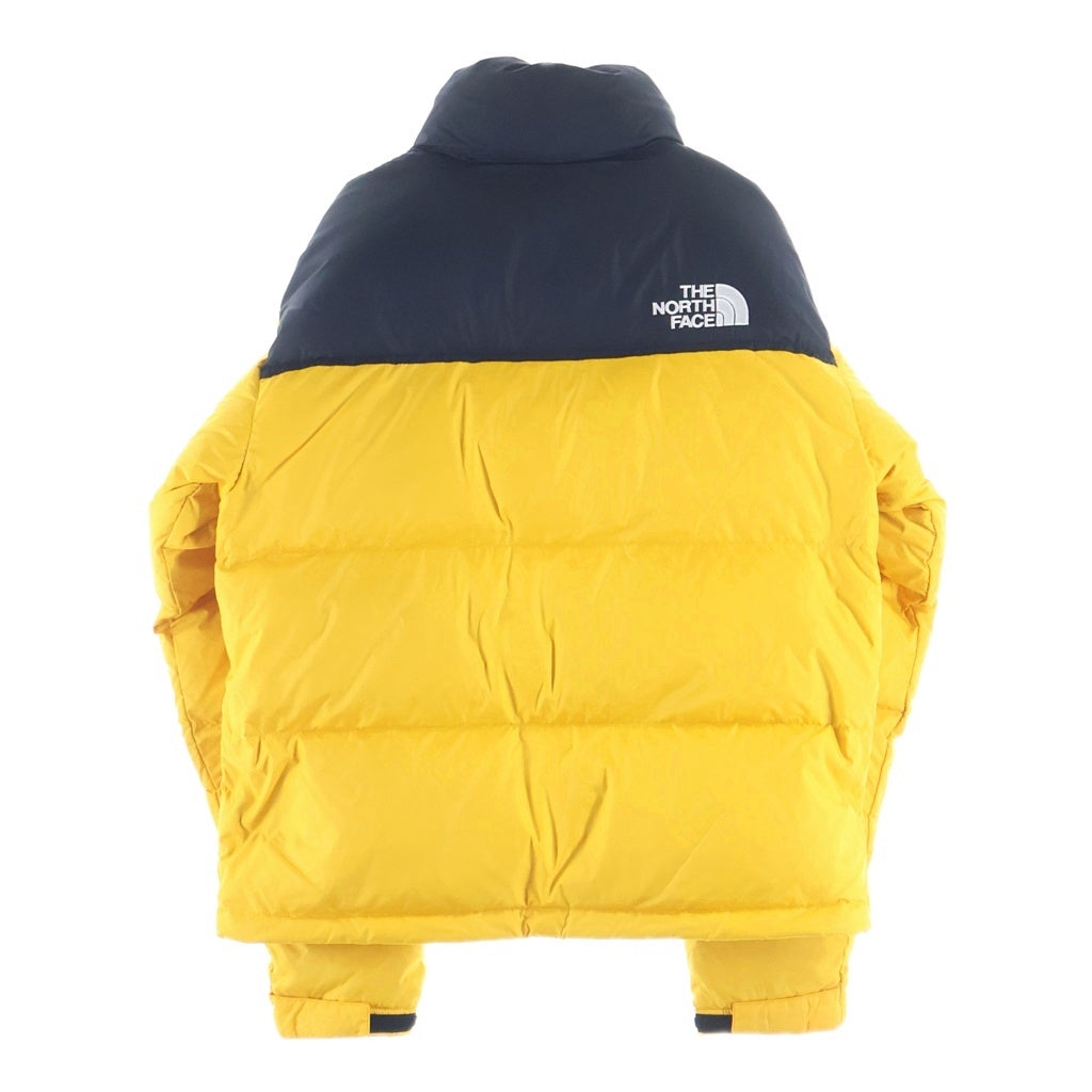 THE NORTH FACE(ザノースフェイス) 1996 RETRO NUPTSE JACKET レトロ ヌプシ フーデッドナイロンダウンジャケット イエロー/ブラック NF0A3C8D