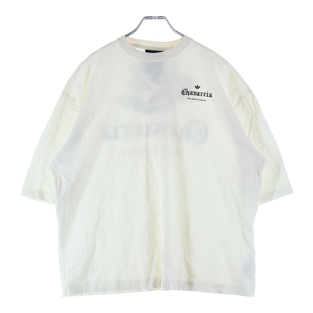 adidas(アディダス) ×WILLY CHAVARRIA LOGO SS TEE ウィリーチャバリア ロゴプリント クルーネック半袖Tシャツ カットソー ホワイト KR8687