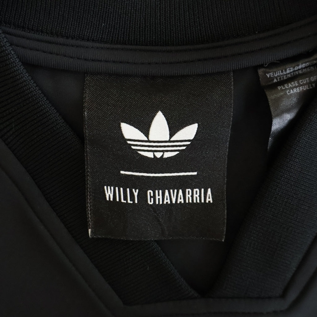 adidas(アディダス) ×WILLY CHAVARRIA FOOTBALL JERSEY ウィリーチャバリア フットボール 半袖ゲームTシャツ カットソー ブラック JV6421