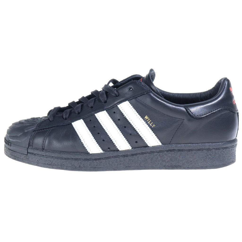 adidas(アディダス) ×WILLY CHAVARRIA SUPERSTAR CORE BLACK ウィリーチャバリア スーパースター コア ローカットスニーカー ブラック US10.5/28.5cm KI5156