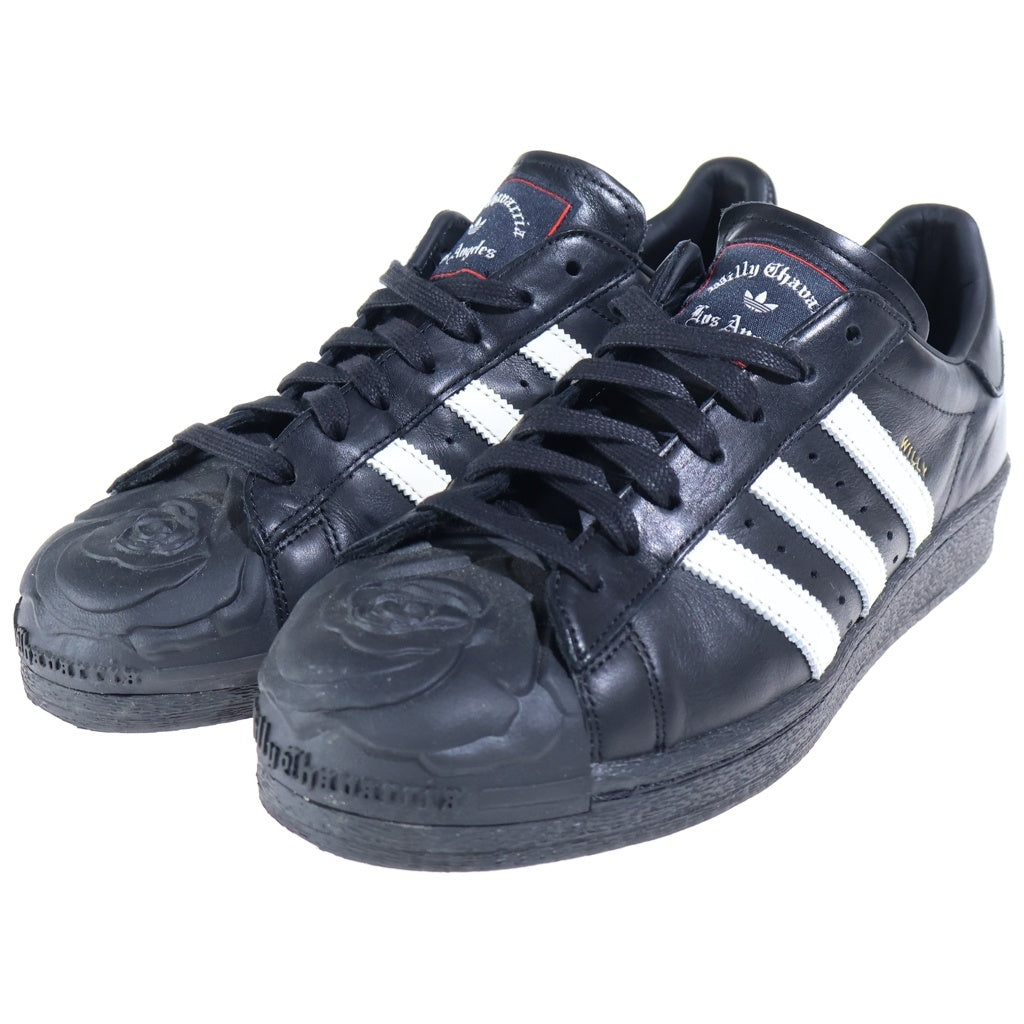 adidas(アディダス) ×WILLY CHAVARRIA SUPERSTAR CORE BLACK ウィリーチャバリア スーパースター コア ローカットスニーカー ブラック US10.5/28.5cm KI5156