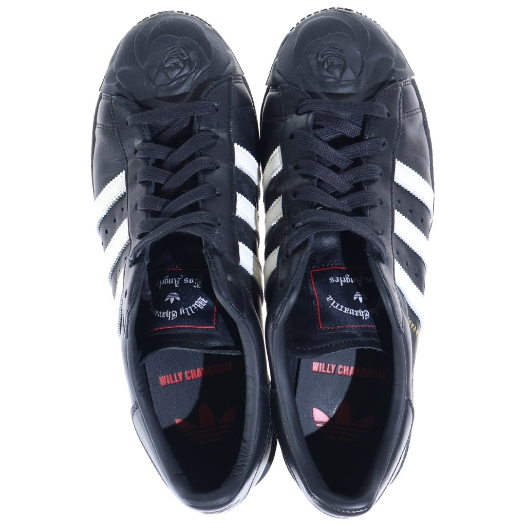 adidas(アディダス) ×WILLY CHAVARRIA SUPERSTAR CORE BLACK ウィリーチャバリア スーパースター コア ローカットスニーカー ブラック US10.5/28.5cm KI5156