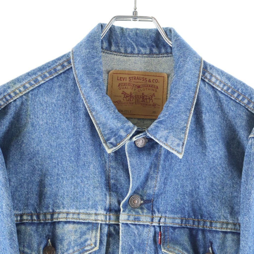 Levi's(リーバイス) 90S VINTAGE ヴィンテージ USA製 ボタン裏527 スモールe デニム トラッカージャケット インディゴ 70506-0217