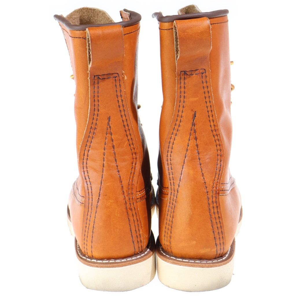 RED WING(レッド ウイング) 8-inch Classic Moc 8インチ クラシックモック レースアップ レザーブーツ ブラウン 877