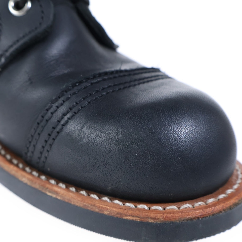 RED WING(レッド ウイング) Iron Ranger アイアンレンジャー レザー レースアップブーツ ブラック 8084