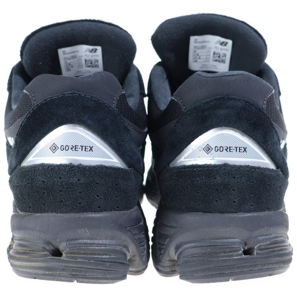 New Balance(ニューバランス) GORE-TEX ゴアテックス スエードメッシュ ローカットスニーカー ブラック US8/26cm M2002RXX