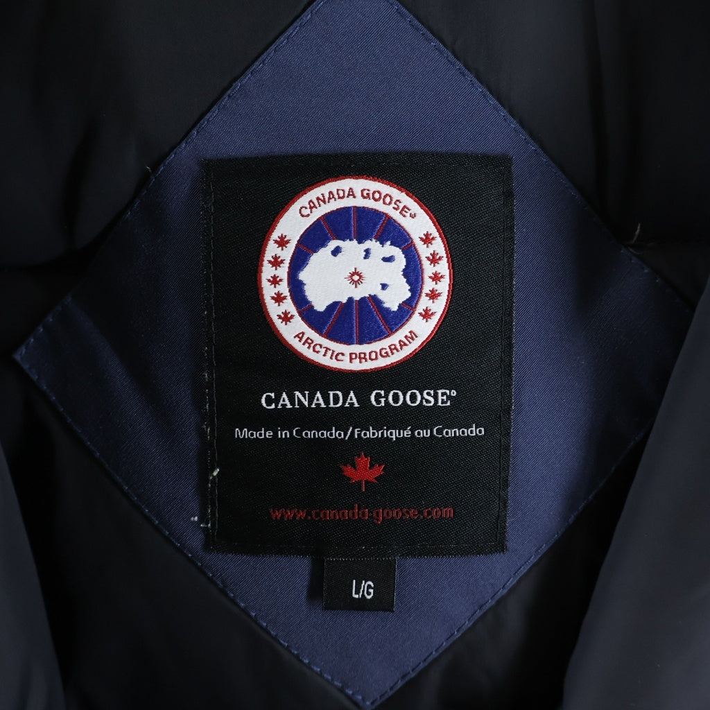 CANADA GOOSE(カナダグース) JASPER PARKA ジャスパーパーカー フーデッドジップアップダウンジャケット ネイビー 3438JM