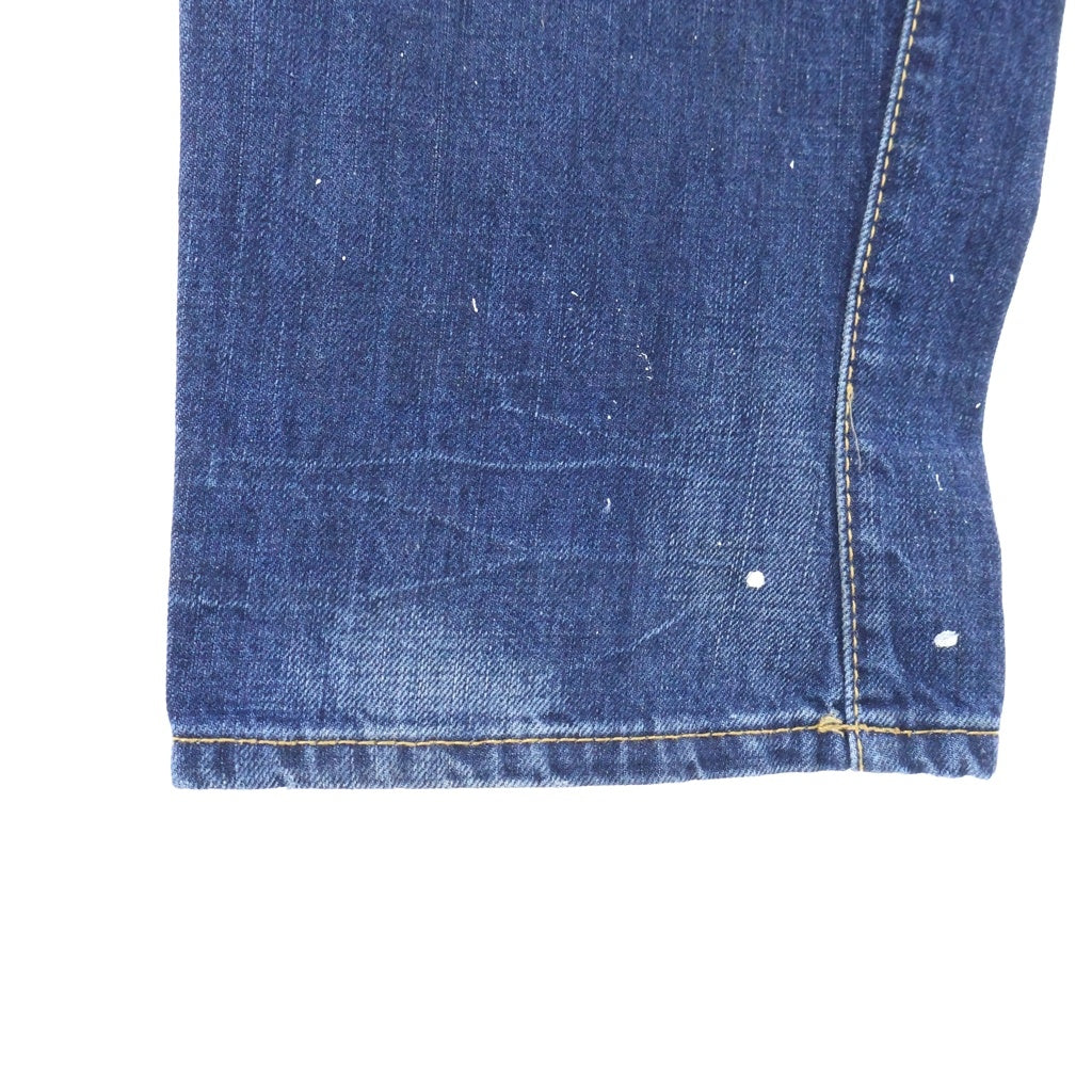 DSQUARED2(ディースクエアード) WORKWEAR JEAN ワークウェアジーン ダメージ リペア加工 レイヤードドッキング ストレッチデニムパンツ インディゴ S71LA0821 S30309