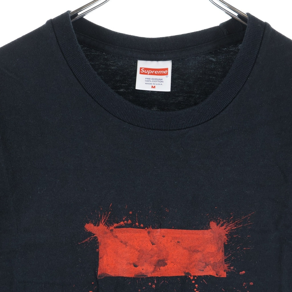 SUPREME(シュプリーム) 22SS Ralph Steadman Box Logo Tee ラルフステッドマン ボックスロゴTシャツ 半袖クルーネックカットソー ブラック